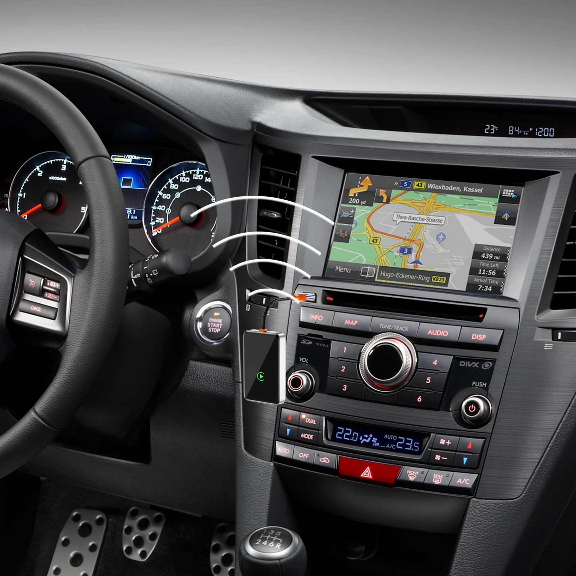 מתאם CarPlay אלחוטי לרכב - Wireless carplay adapter