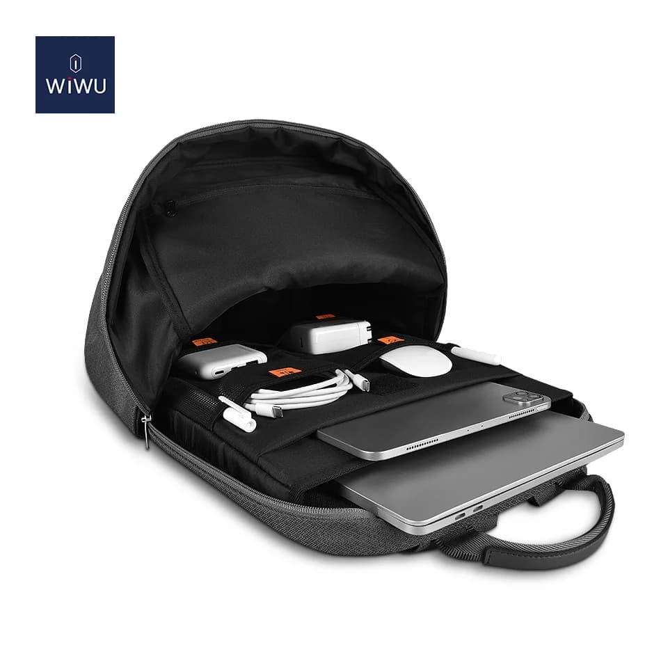 תיק גב למחשב נייד 15.6" WIWU Pilot Backpack אפור