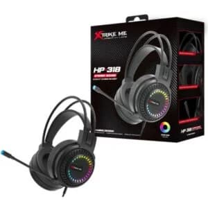 אוזניות קשת גיימינג חוטיות + מיק` XTRIME ME HP-318 3.5mm