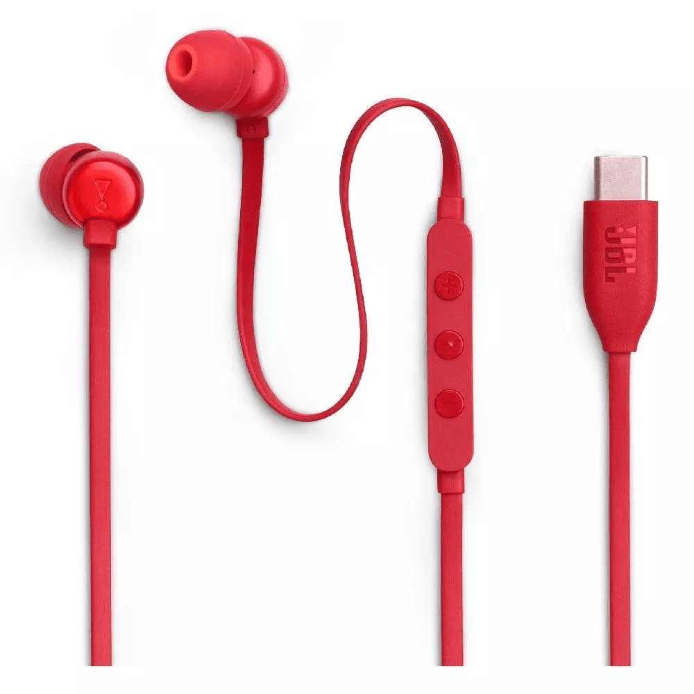 אוזניות JBL Tune 310C - Type-C אדום