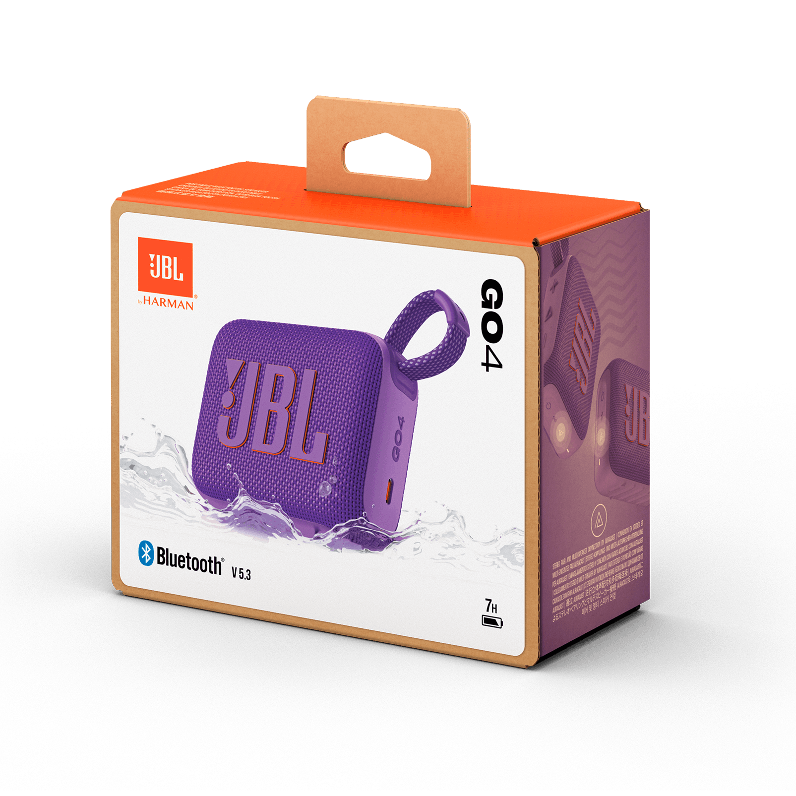 רמקול אלחוטי נייד JBL Go 4 סגול