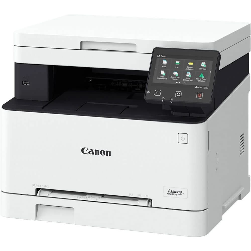 מדפסת ‏לייזר ‏משולבת צבעונית ללא פקס Canon MF651cw קנון