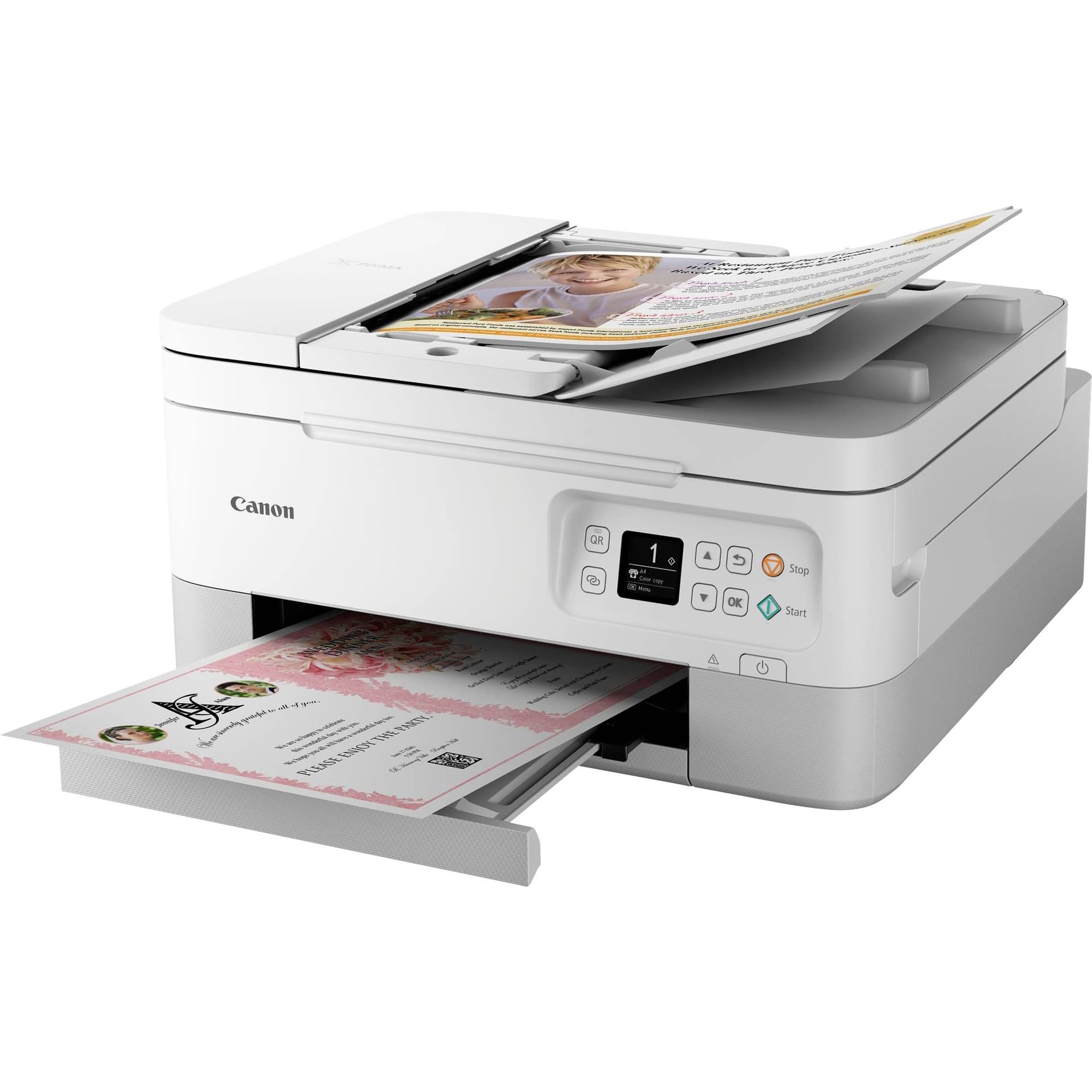מדפסת הזרקת דיו משולבת ללא פקס Canon PIXMA TS7451a קנון