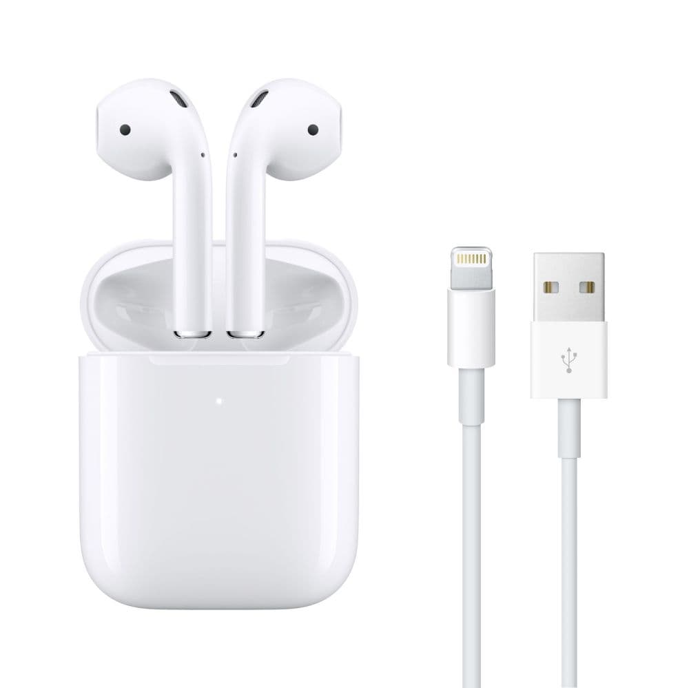 אוזניות אלחוטיות Apple AirPods 2 True Wireless MV7N2ZM/A אחריות רשמית DCS