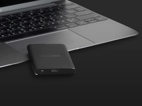 כונן SSD חיצוני Transcend 1TB TS1TESD270C  USB-C 3.1