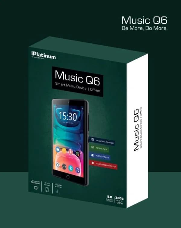 נגן כשר קיו 6  IPLATINUM MUSIC Q6