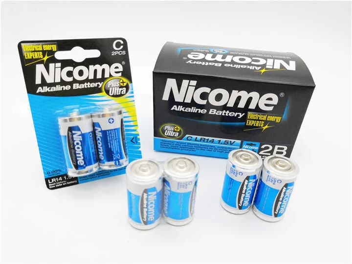 זוג סוללות ניקום Nicome LR14-  C