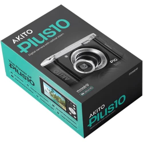 מצלמה דיגיטלית אקיטו 10 פלוס AKITO