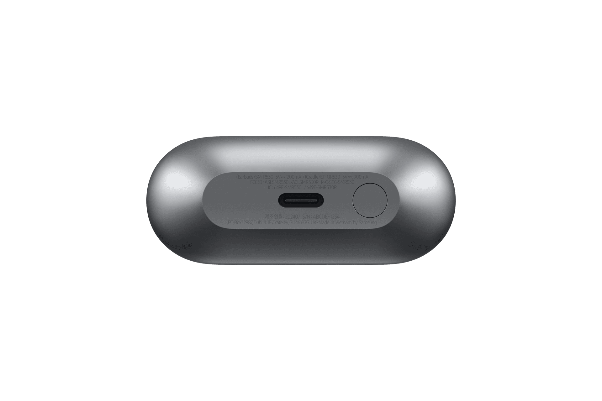 אוזניות אלחוטיות Samsung Galaxy Buds 3 SM-R530 סמסונג - צבע כסוף