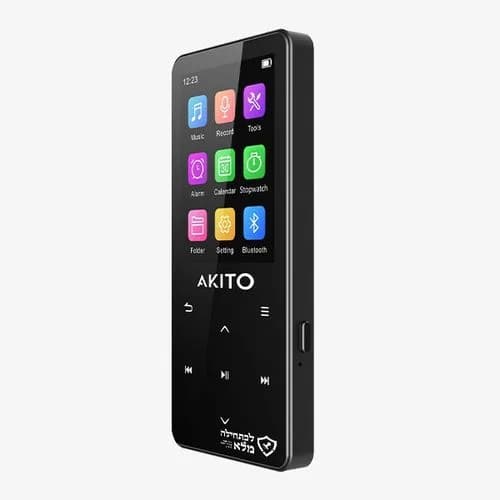 נגן אקיטו S11 64G שחור לכיתחלה מלא AKITO