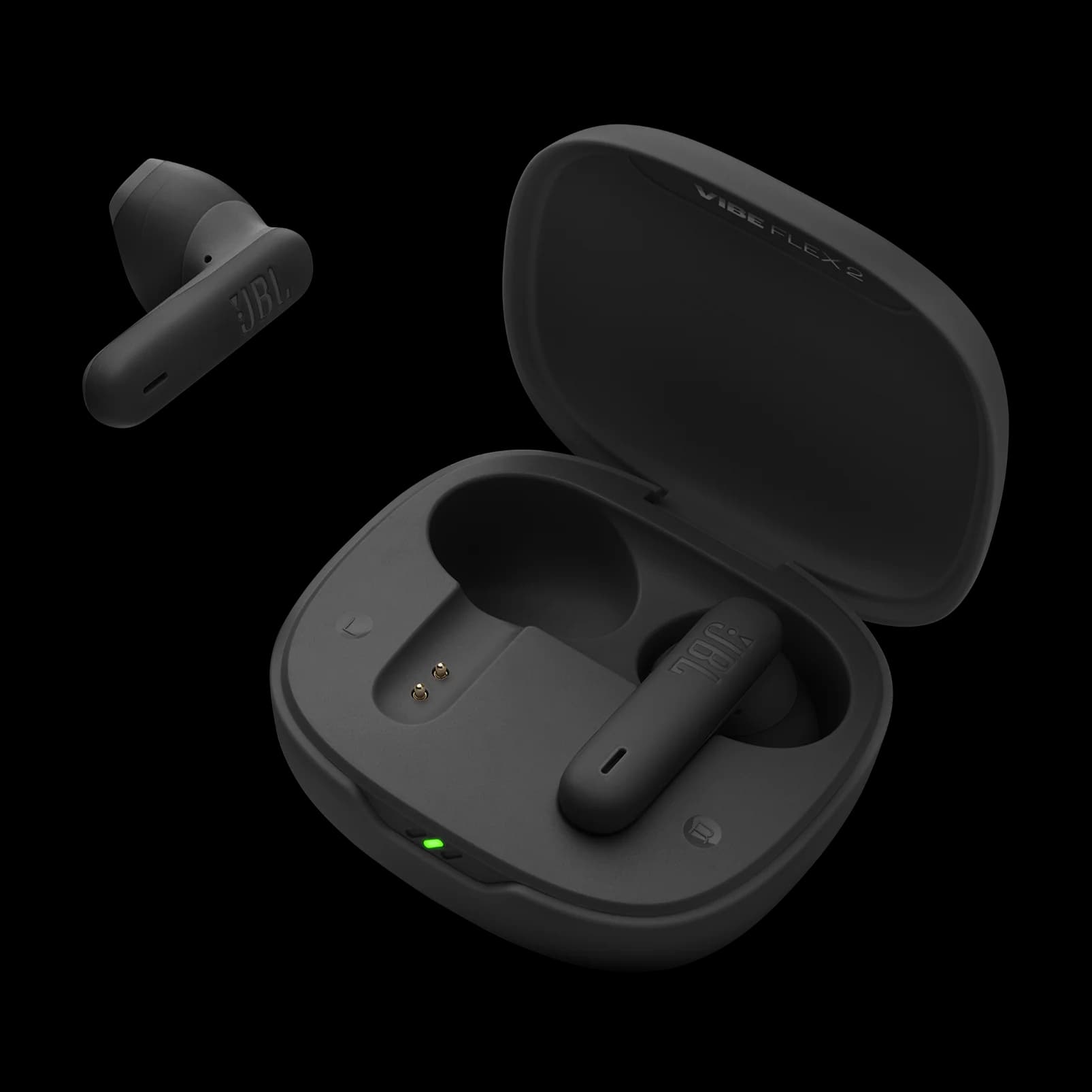 אוזניות אלחוטיות JBL Vibe Flex 2 שחור - יבואן רשמי