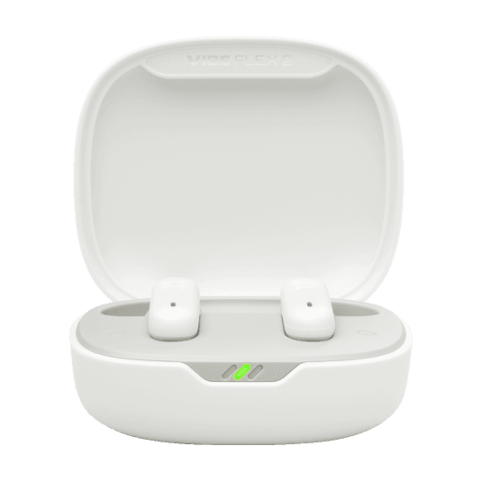 אוזניות אלחוטיות JBL Vibe Flex 2 לבן- יבואן רשמי