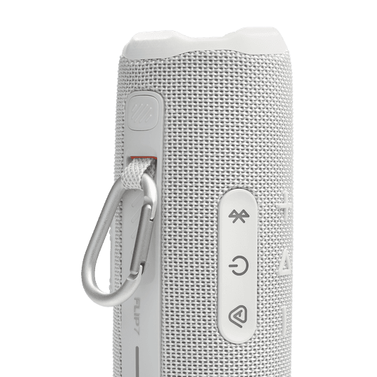 JBL Flip 7 לבן בעמידות מלאה IP68
