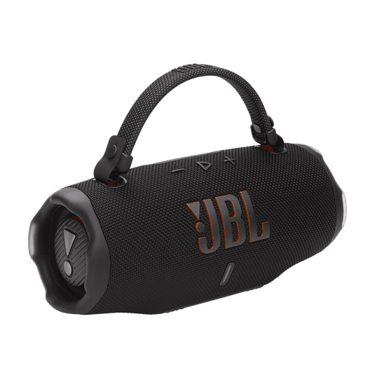 רמקול אלחוטי JBL Charge 6 שחור- שנת אחריות ע"י היבואן הרשמי