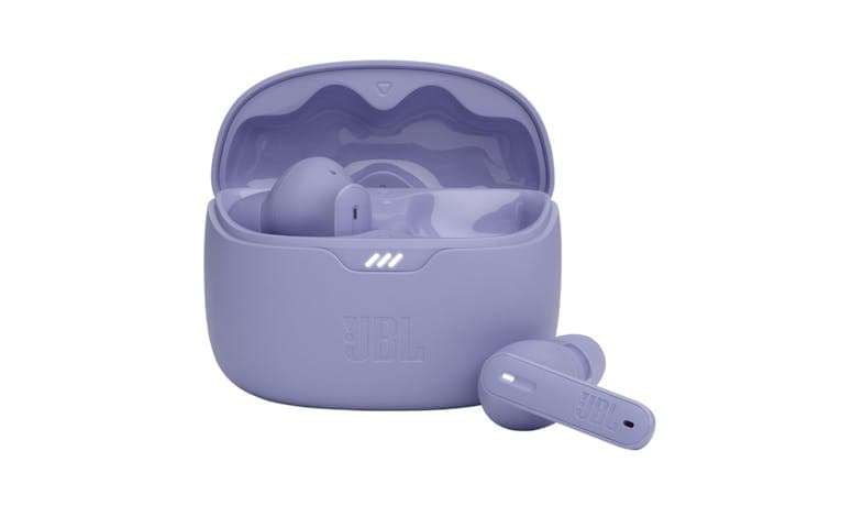 אוזניות אלחוטיות JBL Tune Beam TWS - סגול  (יבואן מקביל)