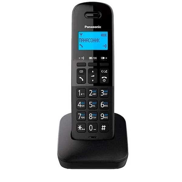 טלפון אלחוטי Panasonic KXTGB610 פנסוניק - צבע שחור