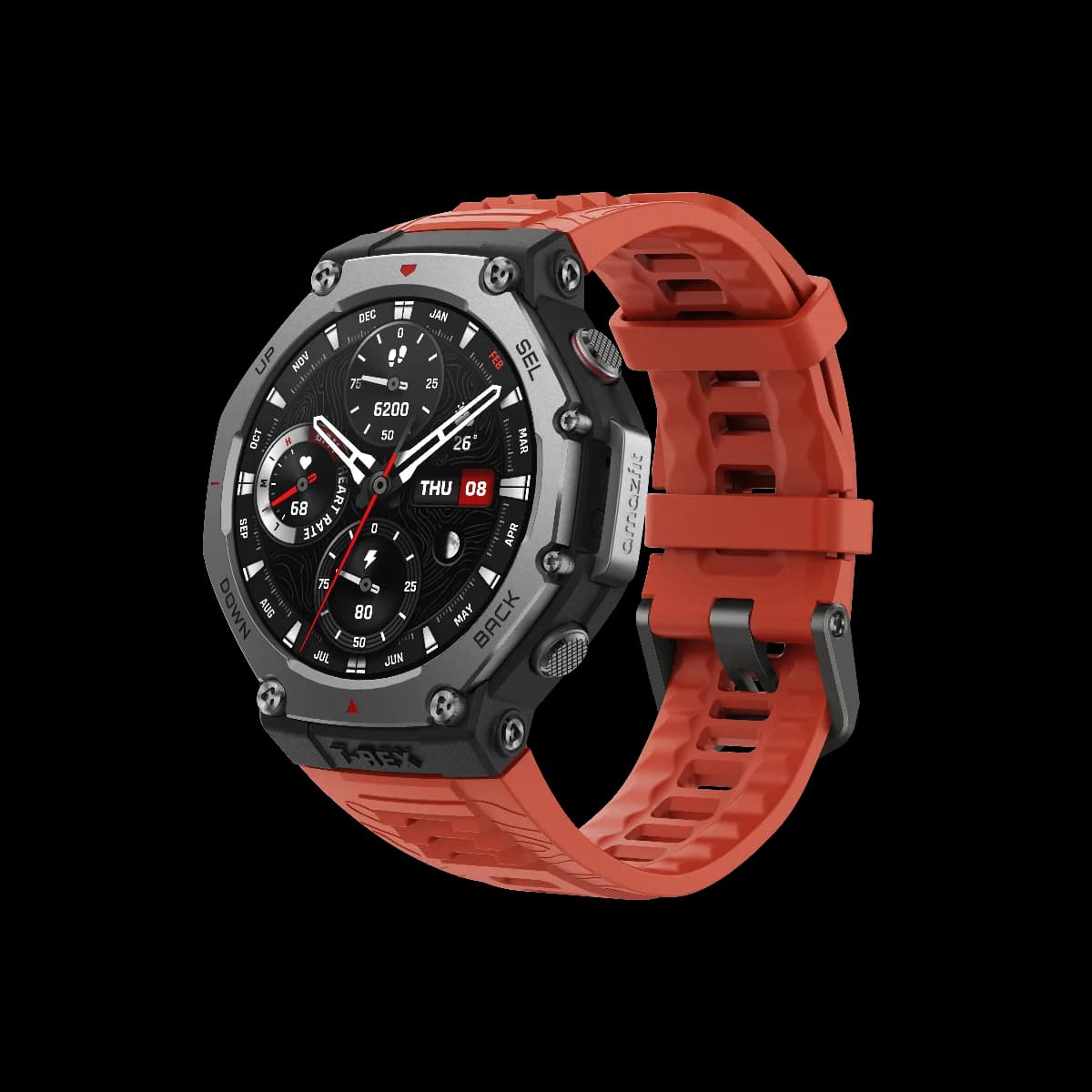 שעון חכם Amazfit TRex 3 כתום/לבה