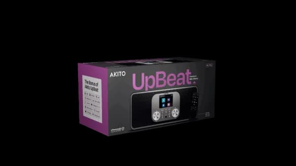 רמקול נייד עם נגן מובנה AKITO UPBEAT