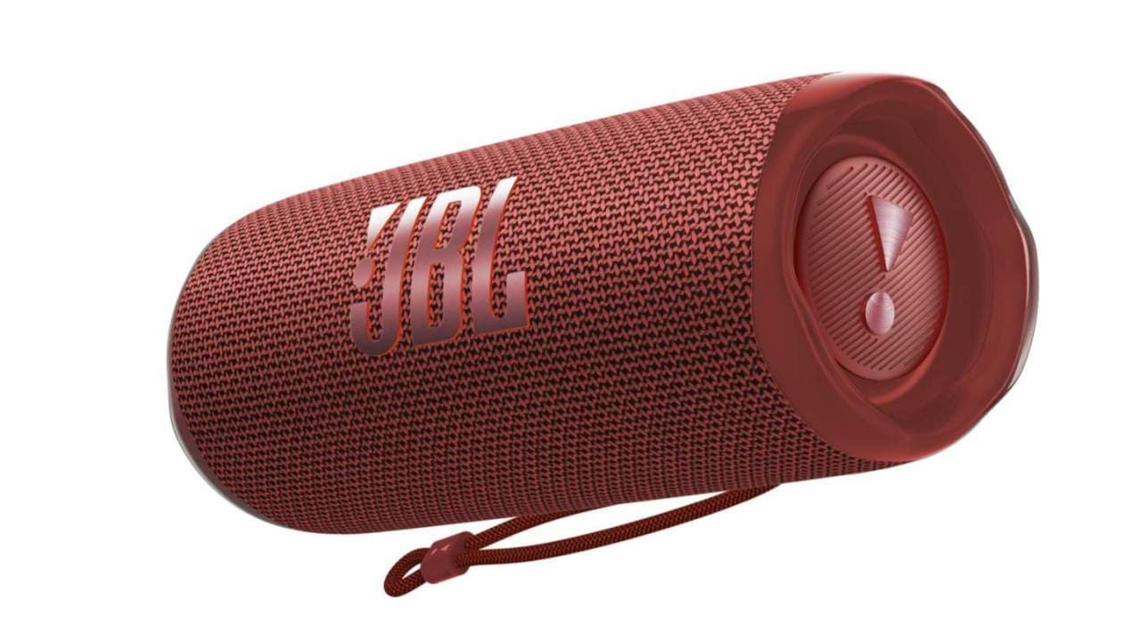 רמקול נייד JBL Flip 6 אדום (יבואן מקביל)
