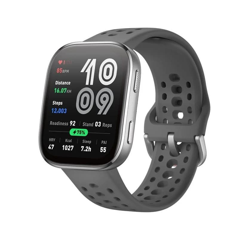 שעון חכם Amazfit דגם BIP 6 בצבע שחור פחם