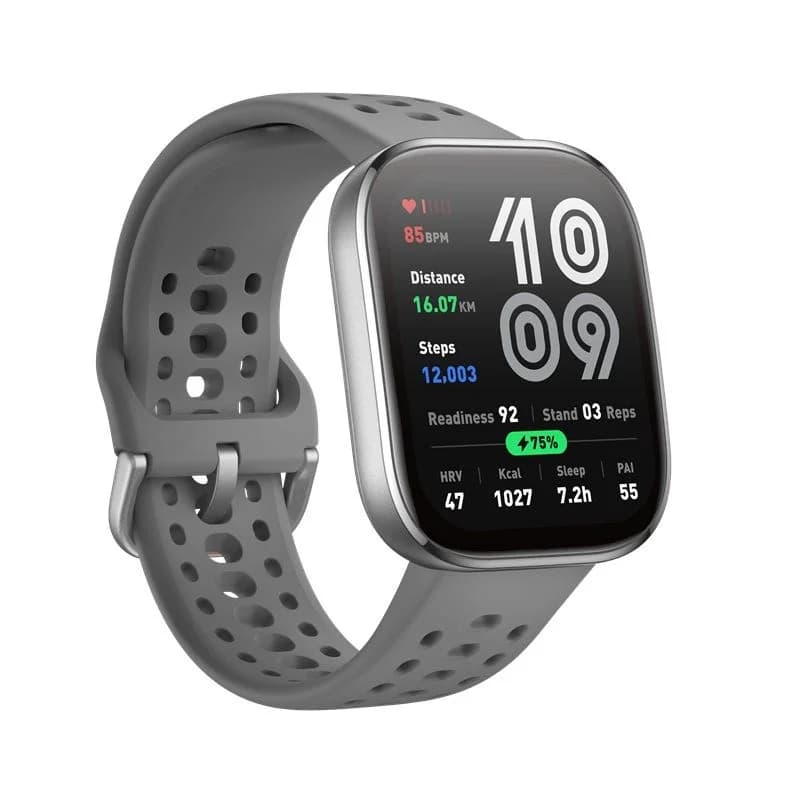 שעון חכם Amazfit דגם BIP 6 בצבע שחור פחם