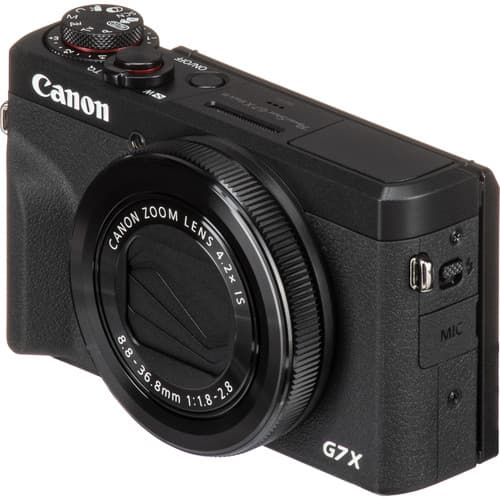 Canon PowerShot G7 X Mark III קיט ולוגרים – כולל חצובה וכרטיס זיכרון 64GB