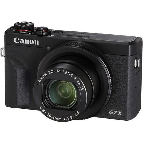 Canon PowerShot G7 X Mark III קיט ולוגרים – כולל חצובה וכרטיס זיכרון 64GB
