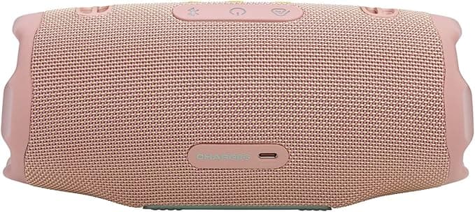 רמקול נייד JBL Charge 6 ורוד - שנת אחריות ע"י היבואן הרשמי