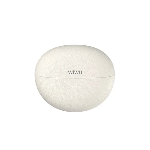 אוזניות בלוטוס WIWU Ai305 TWS עם תרגום מובנה באמצעות AI - בצבע לבן