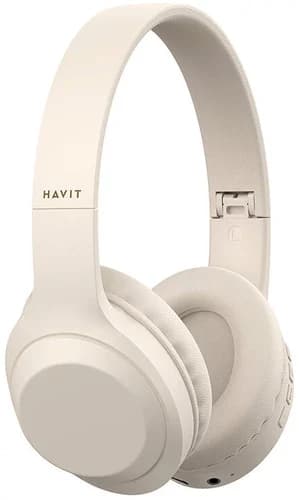 אוזניות קשת אלחוטיות HAVIT H628BT בז`