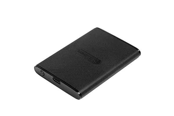 כונן SSD חיצוני Transcend 2TB TS2TESD270C חיבור USB-C 3.1