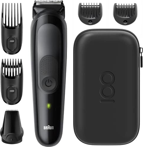 מכונת גילוח ותספורת 6 ב-1 יבש/רטוב בראון Braun Styling kit 5 mgx5245