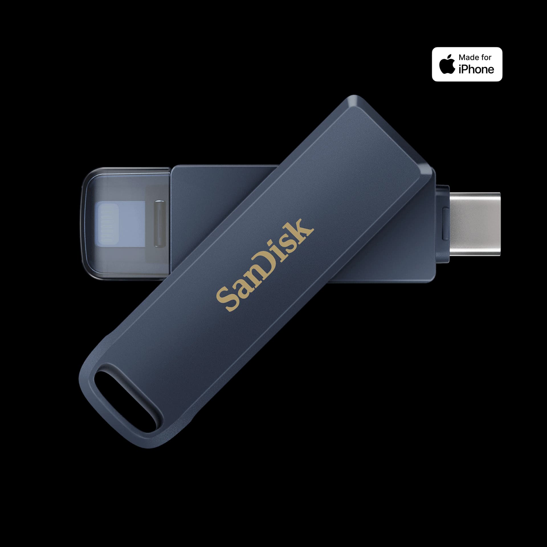 דיסק און קיי  SanDisk Phone Drive for iPhone SDIXD0N-064G נפח 64GB