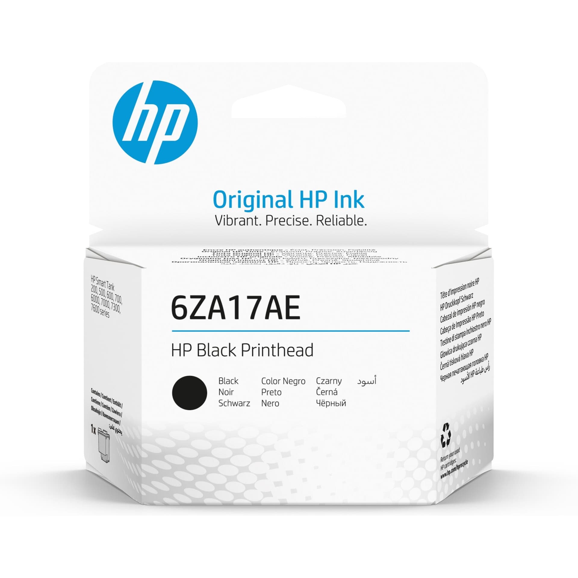 ראש הדפסה שחור מקורי HP 6ZA17AE