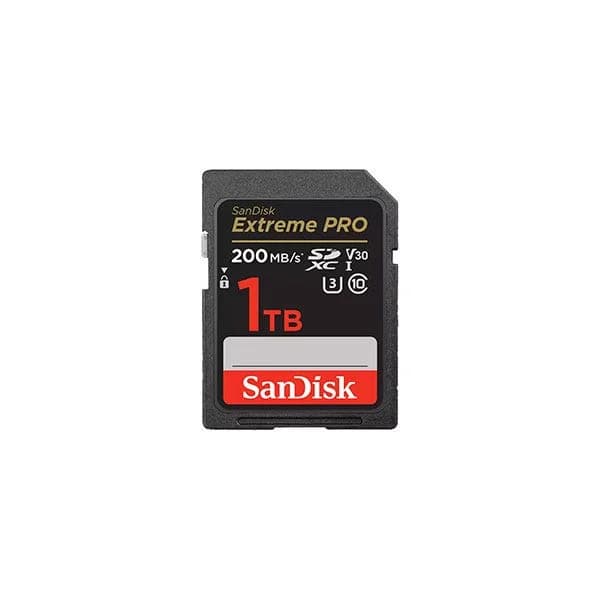 כרטיס זיכרון  Extreme Pro SDXC בנפח 1TB מבית Sandisk דגם SDSDXXD-1T00-GN4IN