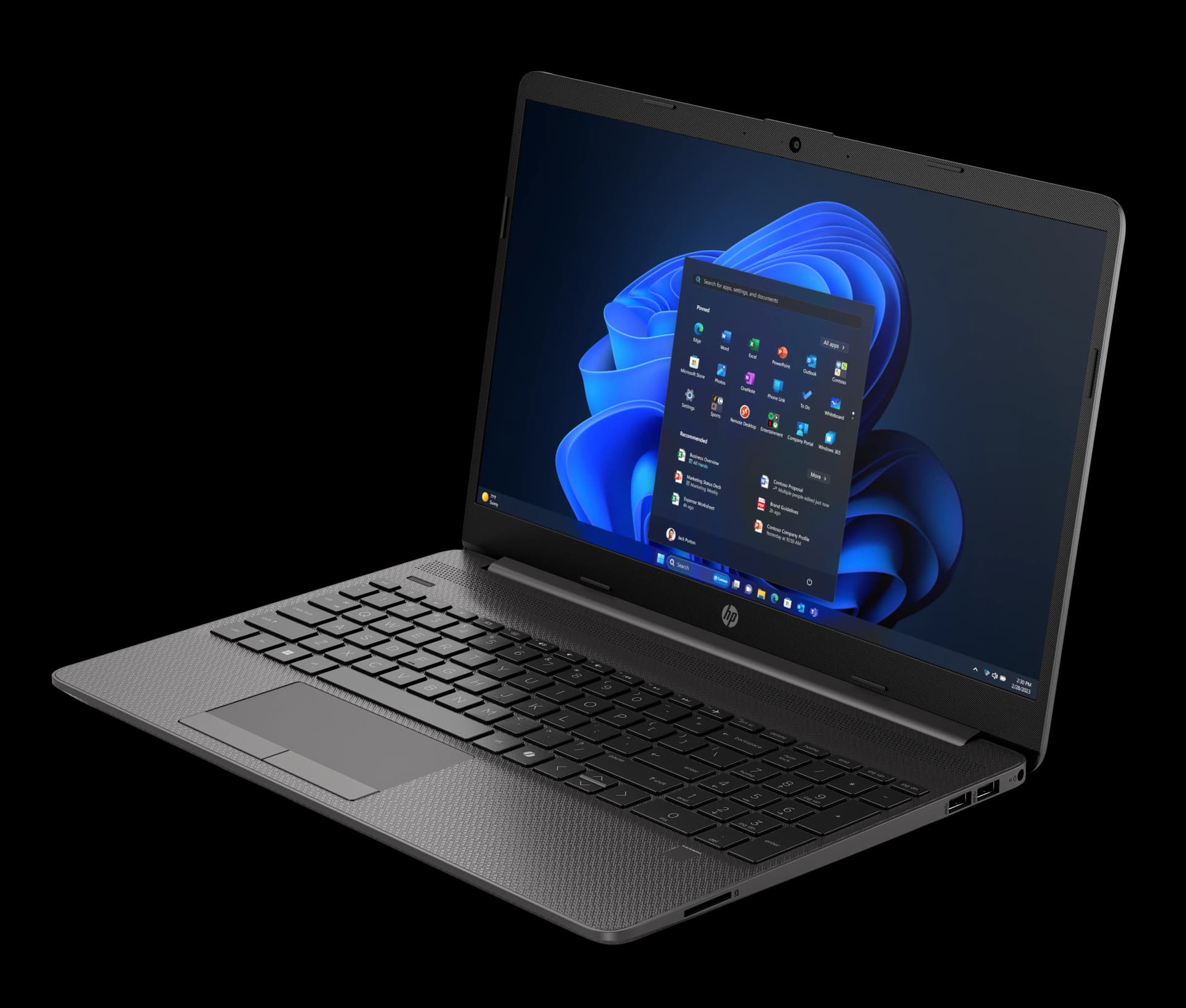תמונה 3 של מחשב נייד HP 250R 15.6" G9 AD2Q1ET ללא מערכת הפעלה