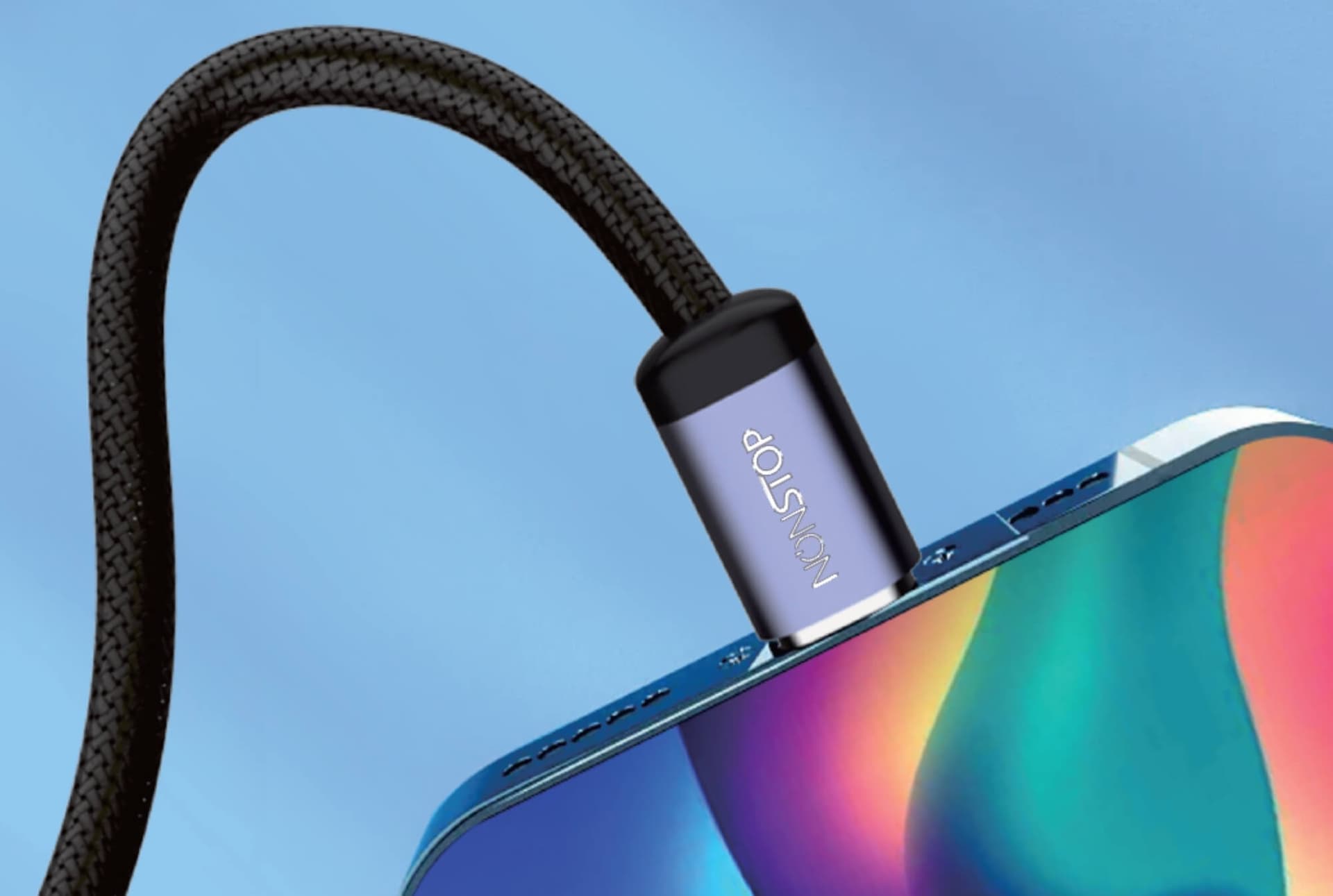 כבל טעינה וסנכרון NONSTOP PowerLine USB-C to Lightning 36W