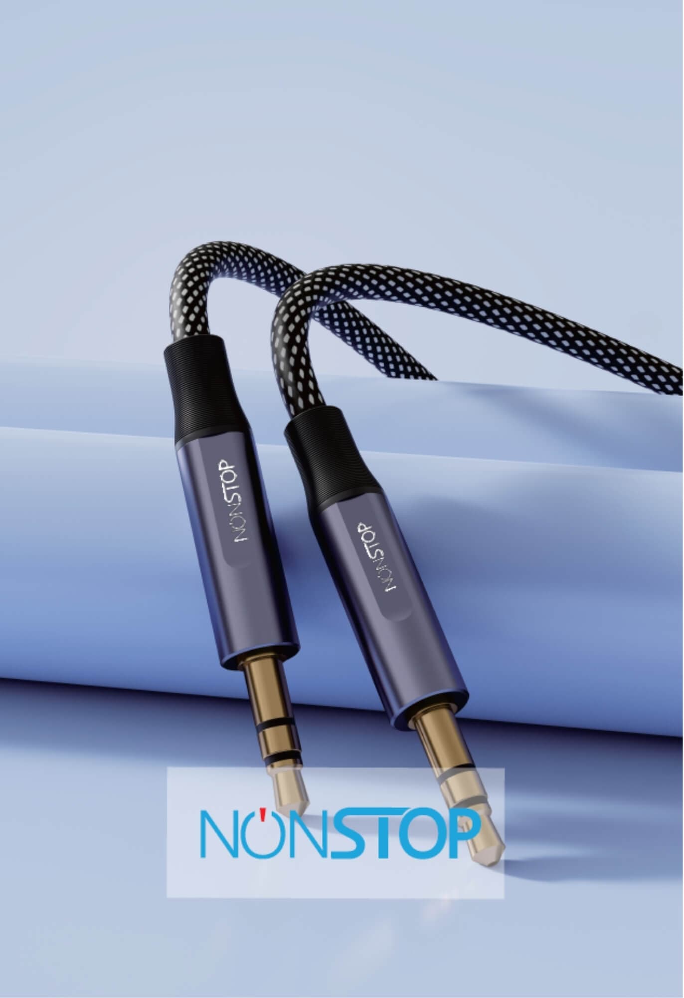 כבל אודיו NONSTOP PowerLine AUX 3.5mm
