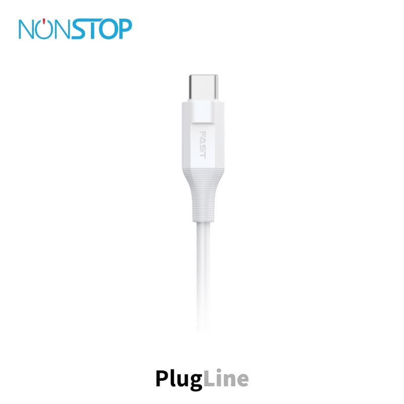 כבל טעינה וסנכרון NONSTOP PlugLine USB-A USB-C