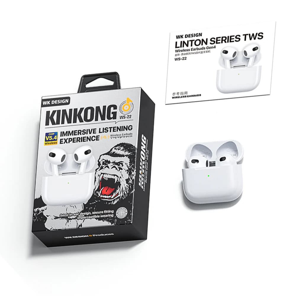אוזניות אלחוטיות WEKOME WS-22 KINGKONG Gen 4