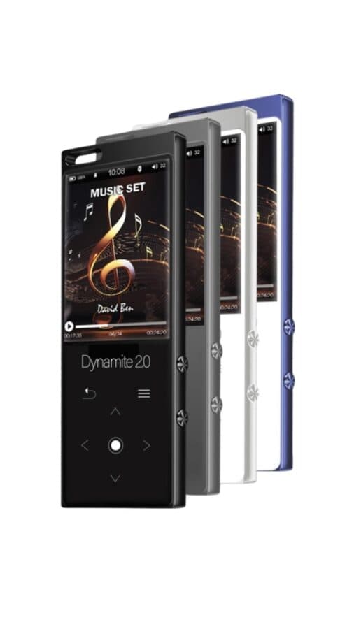 נגן SAMVIX Dynamite 2.0 16GB בצבע שחור