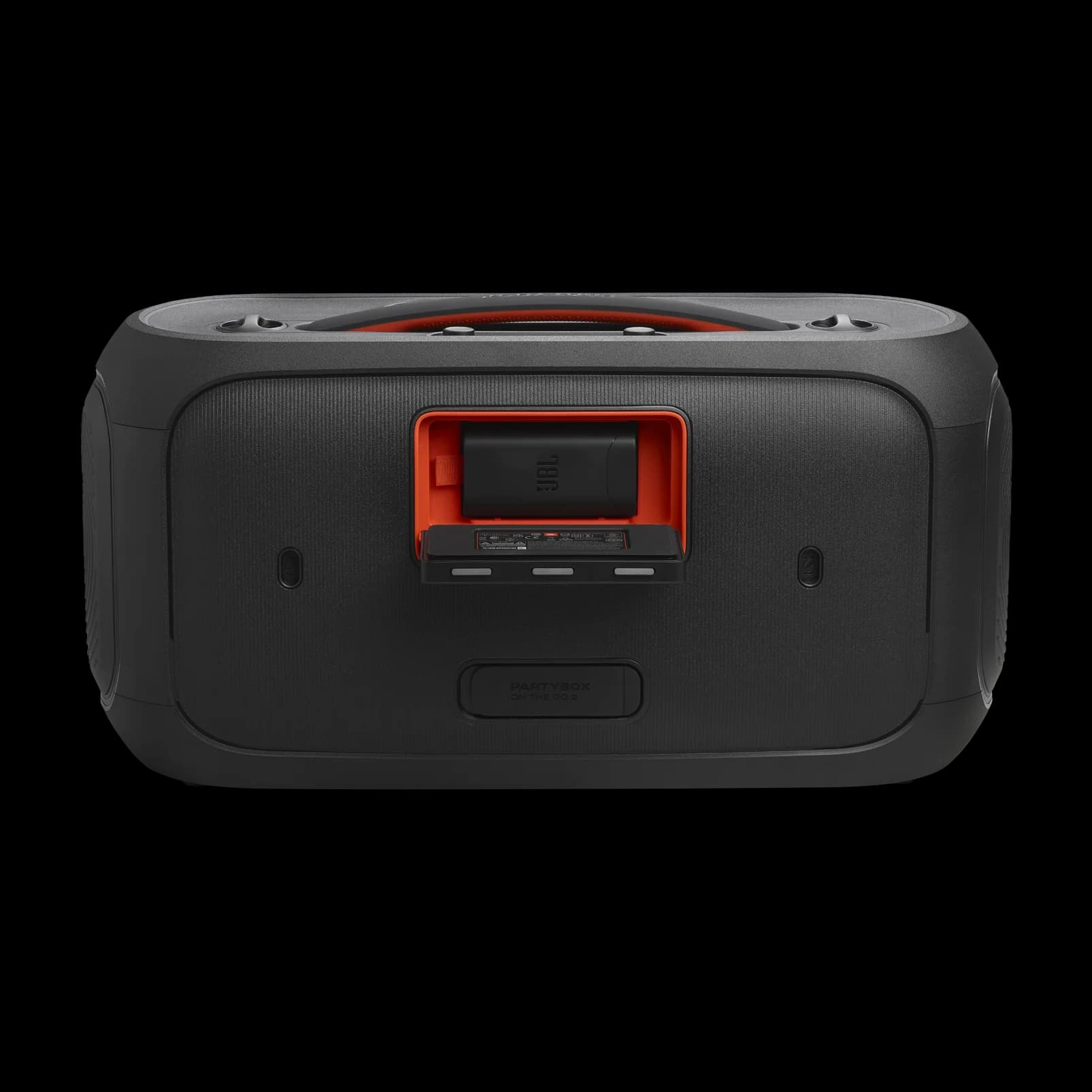 רמקול נייד + מיק` אלחוטי JBL PartyBox On The Go 2 (יבואן רשמי)