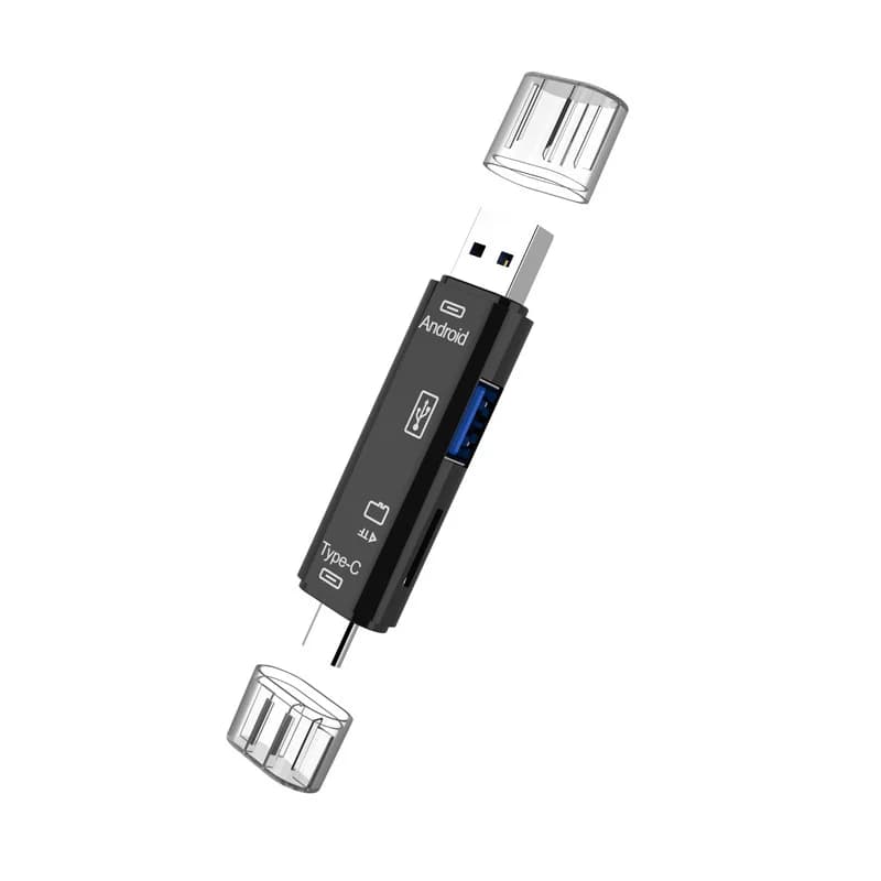 קורא כרטיסים מיקרו/טייפ סי iWin M30+