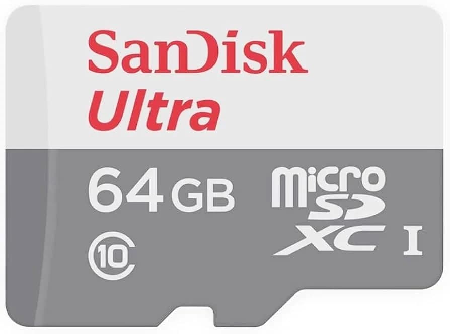 כרטיס SAMVIX Micro SD 64GB Class 10 + מתאם