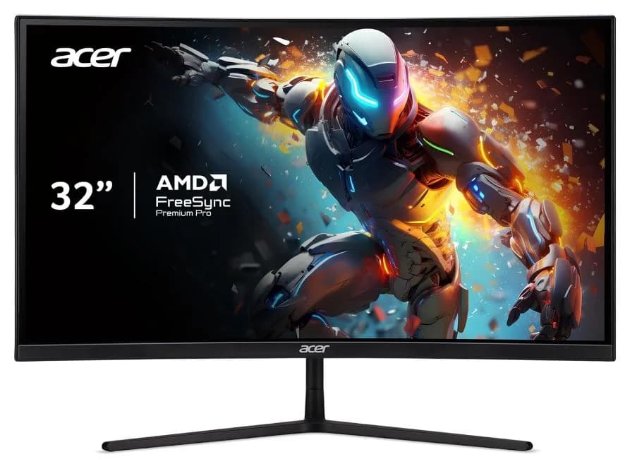 מסך מחשב Acer UMKE1EEG01 23.8"/IPS/FHD/100Hz/HDMI/VGA/3YOS