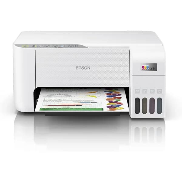 מדפסת בקבוקים Epson EcoTank L3256 משולבת ללא פקס (צבע לבן)