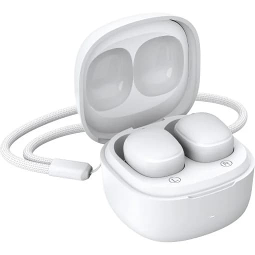 אוזניות CORAL Mini Cube TWS צבע לבן