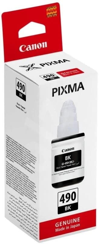 דיו שחור תואם פרימיום Canon GI-490 / GI-41BK (הספק 6,000 דף)
