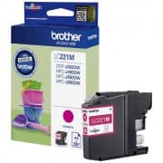 דיו אדום מקורי Brother LC221M בראדר (260 דף)
