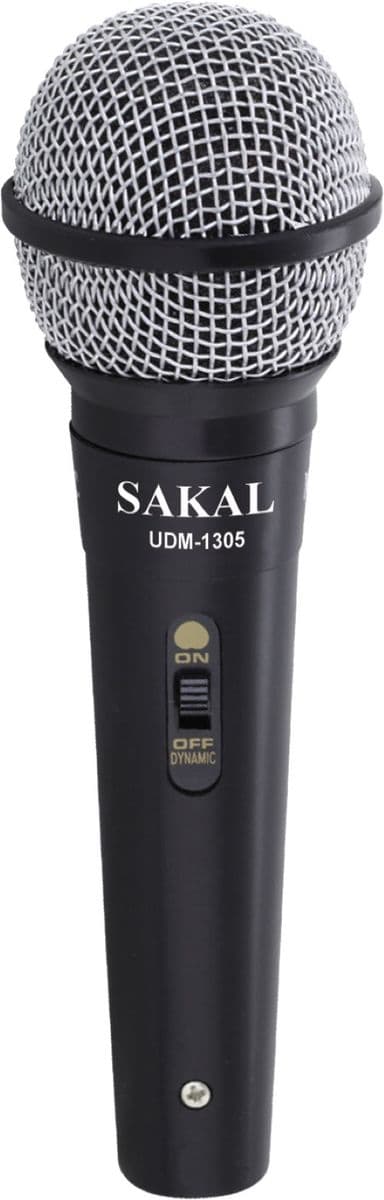 מיקרופון חוטי שחור SAKAL UDM-1305